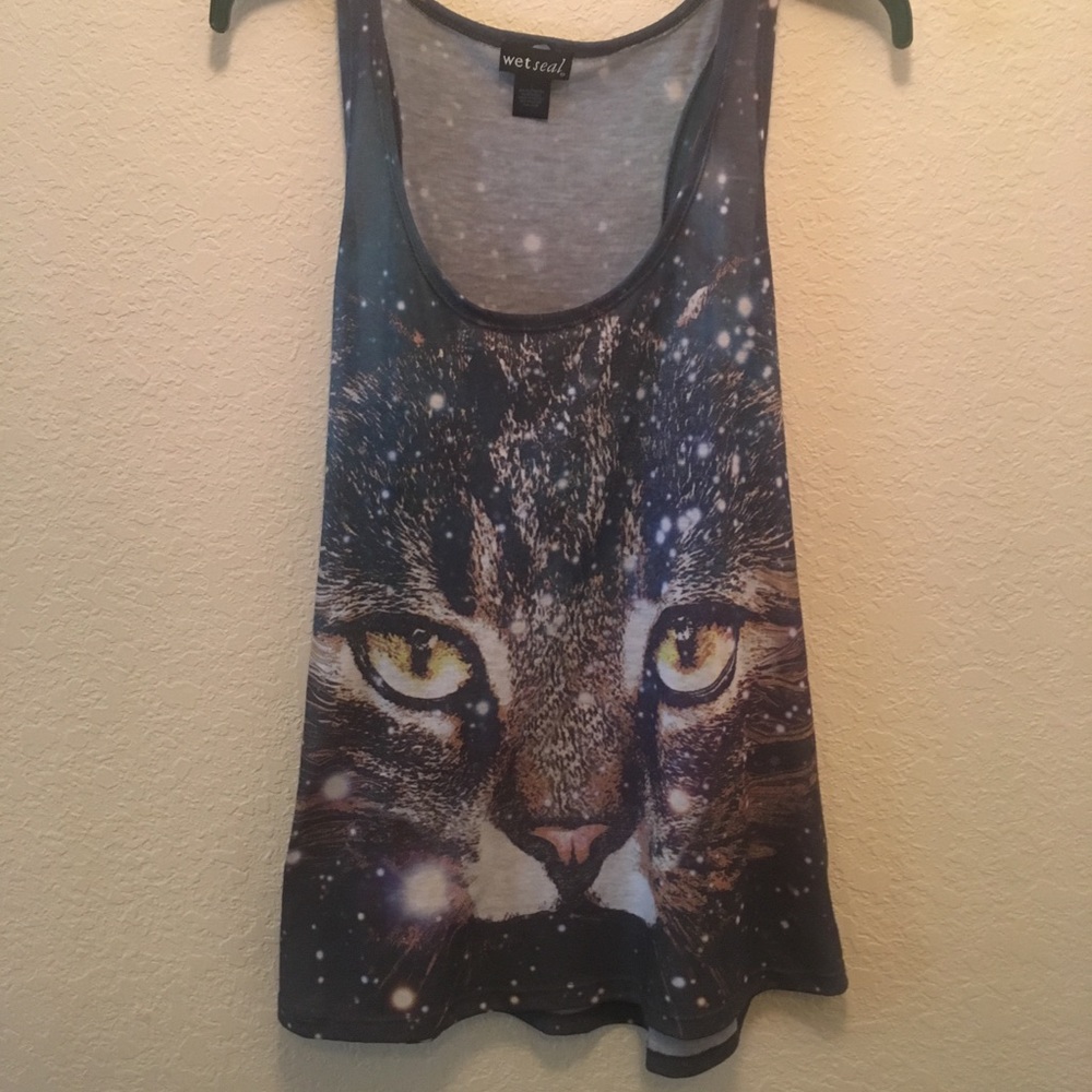 Galaxy Cat Tank
